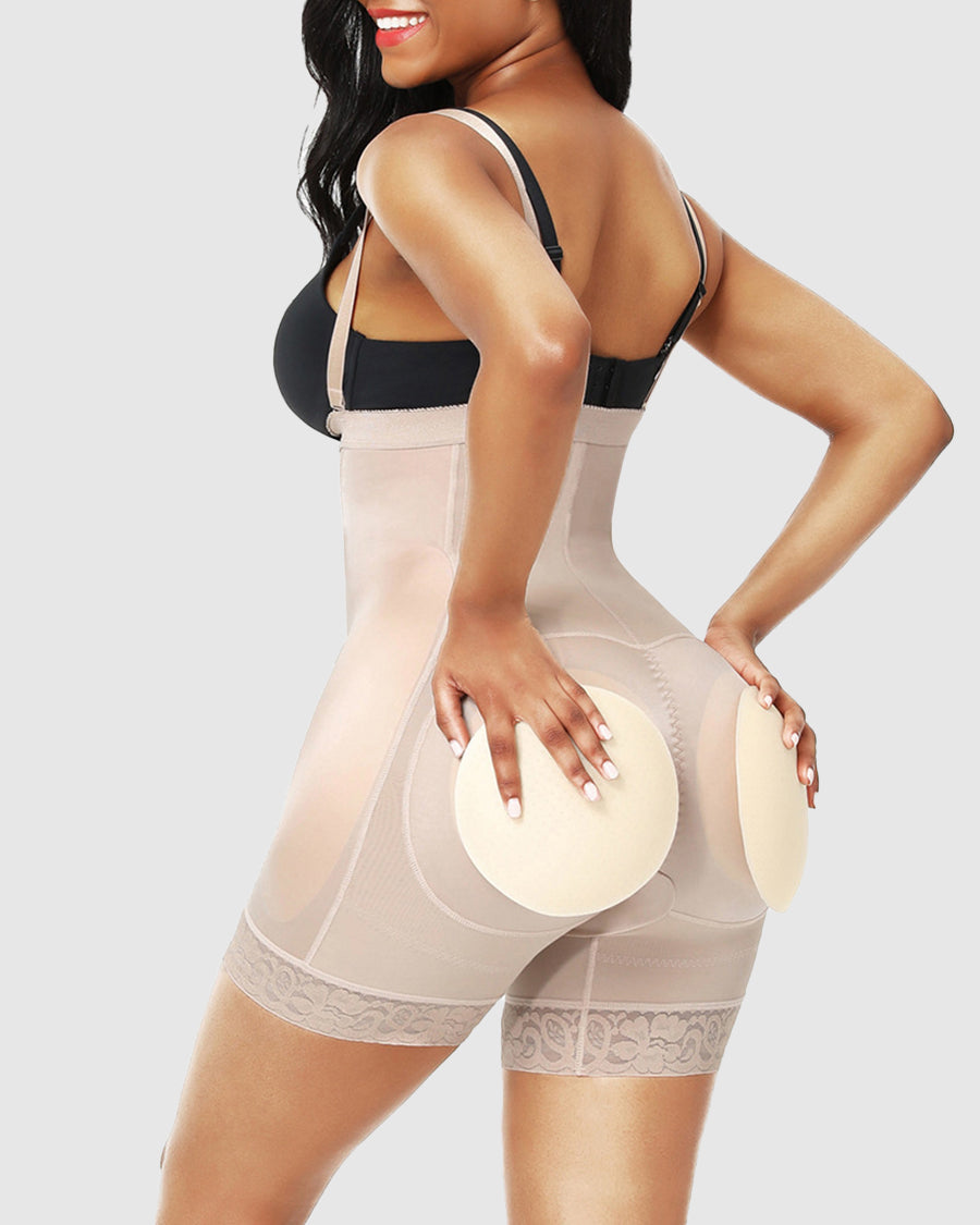 LARIAU Womens Butt Lifting Shapewear Tummy Control Padded Enhancer Hip Pads  Hip Enhancer Butt Hip Dip Pads Body Shaper : : Clothing, Shoes 
