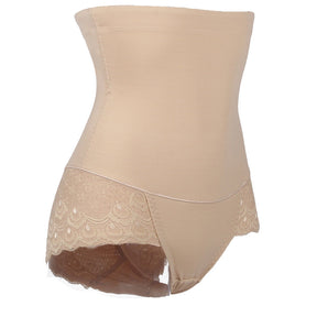 Larekius® Women's High Waist Shapewear Butt Lifing Tummy Control Lace Breathable Panties
