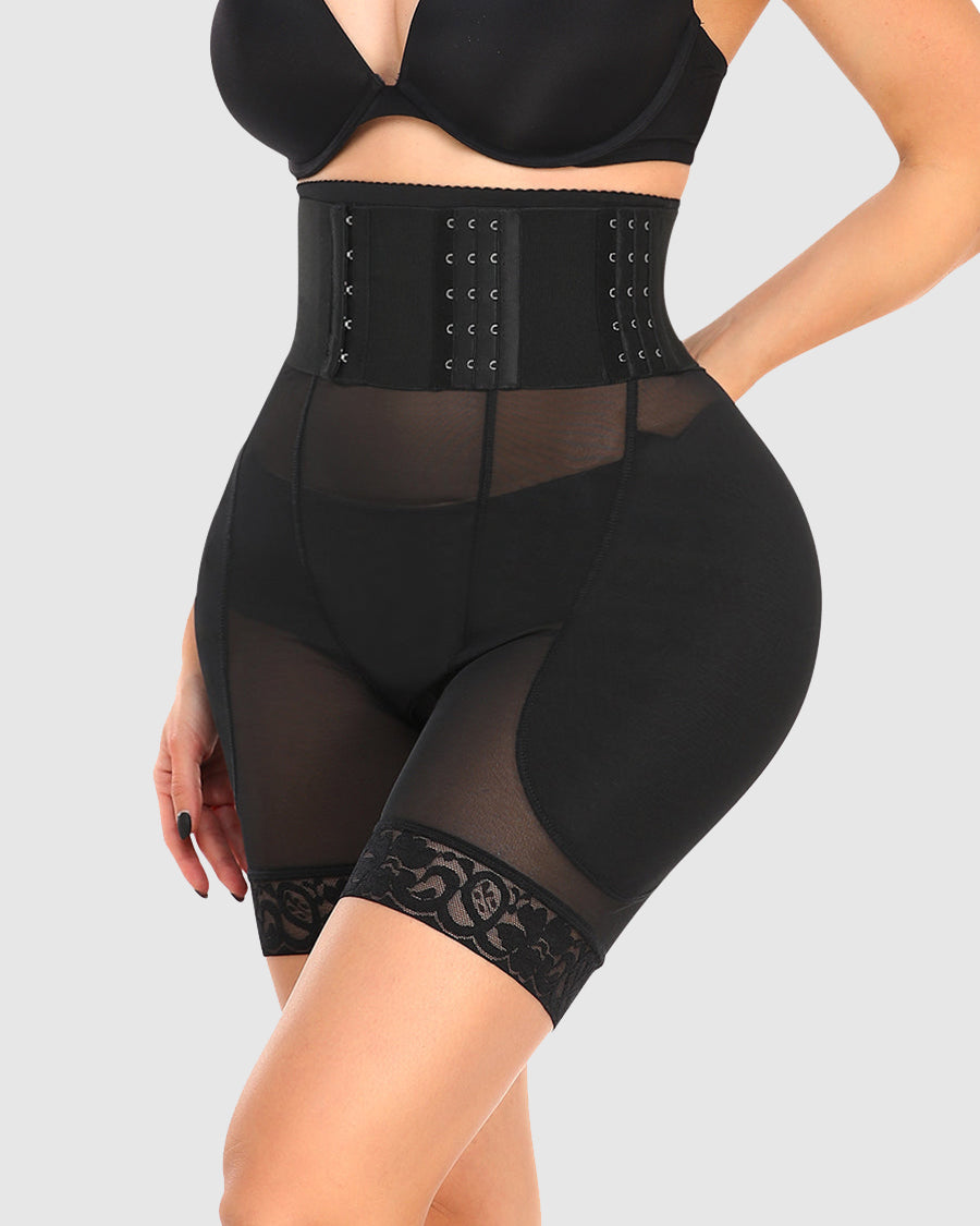 Larekius® Butt Lifter Hip Enhacer Shapewear with Removable pad